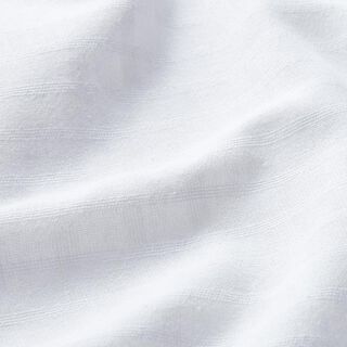 Tela de algodón Estructura a cuadros – blanco, 