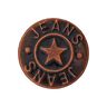 Botón de vaquero Estrella – cobre,  thumbnail number 1