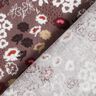 Muselina Prado de flores de ensueño, liso – chocolate,  thumbnail number 5