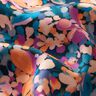 satén de algodón con estampado digital mar floral – abeto azul/salmón,  thumbnail number 2