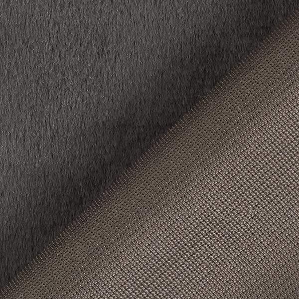 Tela de tapicería Piel sintética – gris oscuro – Muestra,  image number 4