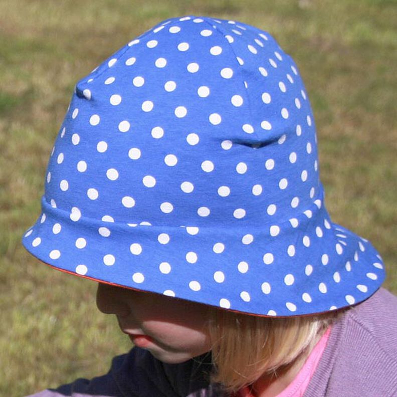 LILLI - Bonito sombrero para el sol de tela de jersey, Studio Schnittreif,  image number 4