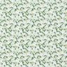 Popelina de algodón orgánico con flores delicadas – menta suave,  thumbnail number 1