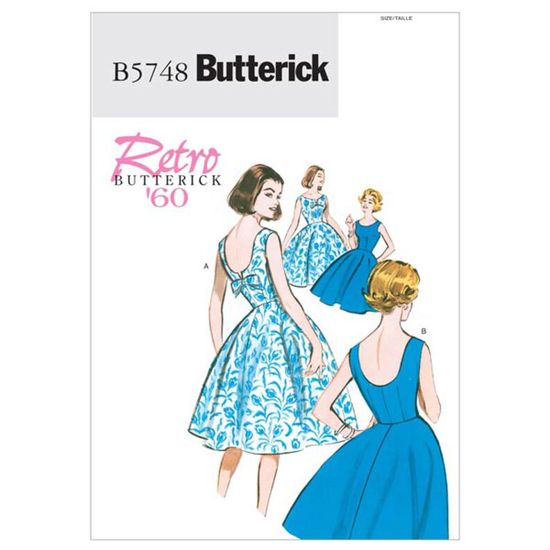 Vintage - Vestido, Butterick 5748|34 - 40|42 - 48,  image number 1
