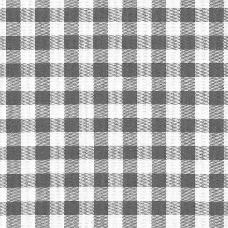 Tela de algodón Vichy - 1 cm – gris,  image number 1