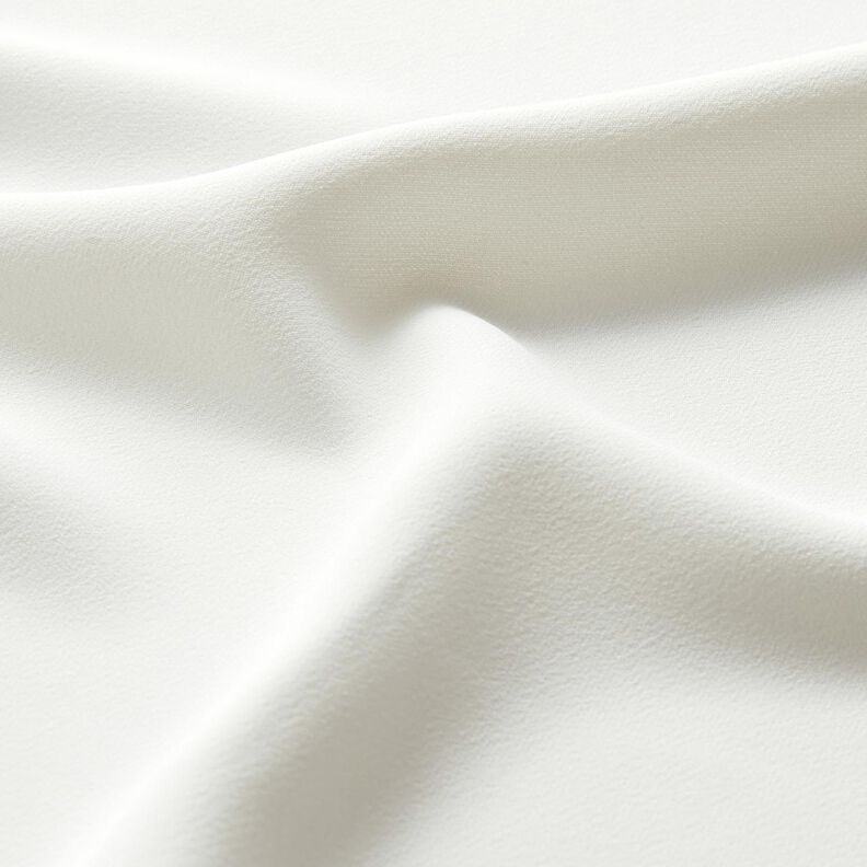 Tela de blusa lisa – blanco,  image number 2