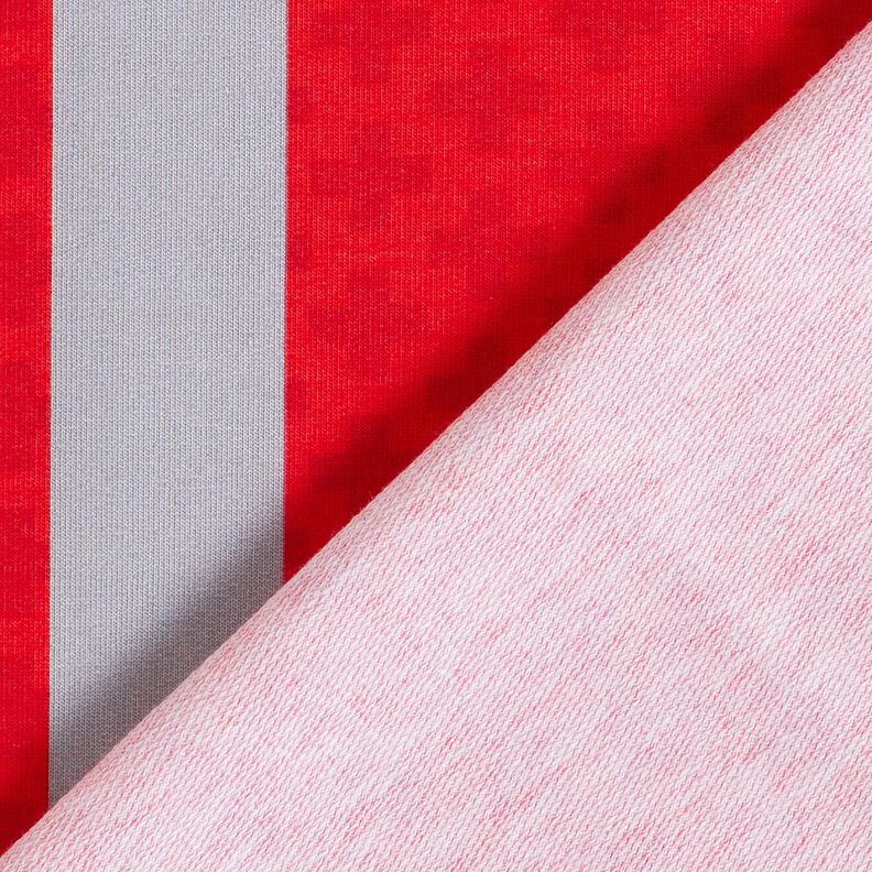 Felpa francesa veraniega Tela conviértete en médico de urgencias por un día – rojo/gris plateado,  image number 4