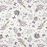 Tela decorativa Tapiz Lavanda violeta – blanco lana/lila,  thumbnail number 1