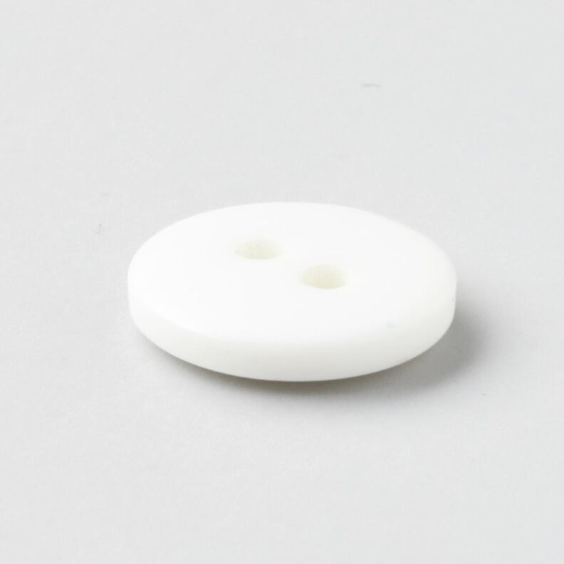 Botón redondo de 2 agujeros [Ø 11 mm] – blanco,  image number 3