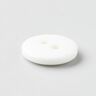 Botón redondo de 2 agujeros [Ø 11 mm] – blanco,  thumbnail number 3