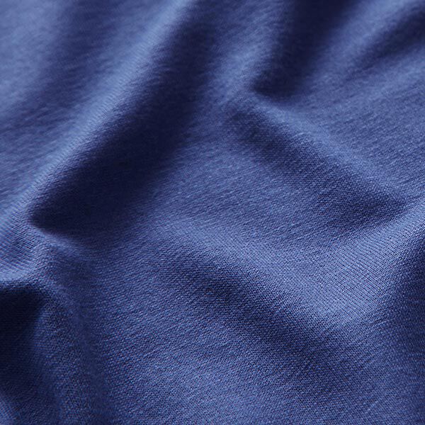 Tela de jersey de viscosa Ligera – azul vaquero,  image number 3