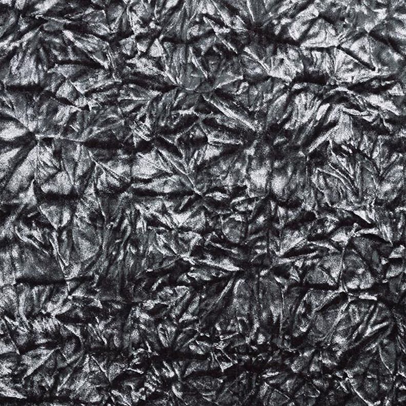 Terciopelo Stretch estrellado – plata antigua,  image number 1