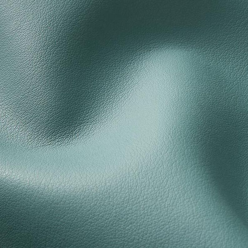 Tela de tapicería Piel sintética en relieve – azul agua,  image number 2