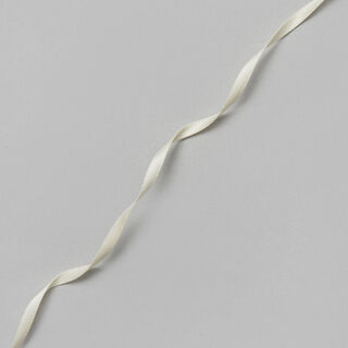 Cinta de satén [3 mm] – blanco lana, 