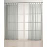 Tejido para cortinas Voile Apariencia de lino 300 cm – gris claro,  thumbnail number 5