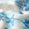 Tela decorativa Lona Collage marítimo – azul/turquesa,  thumbnail number 2