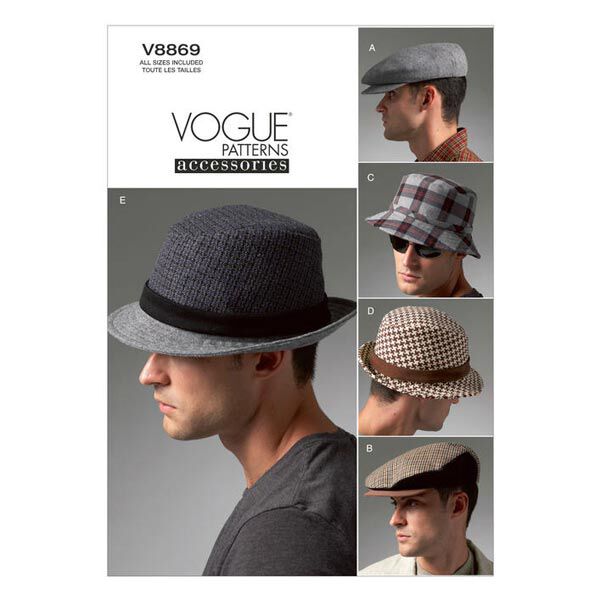 Sombreros, Vogue 8869,  image number 1