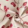 Tela decorativa Tapiz Rosa mosqueta – beige claro/rojo,  thumbnail number 4