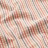 Tela Seersucker Rayas de colores – anacardo/uva,  thumbnail number 2
