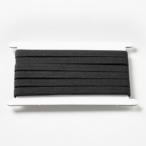 Cinta el&aacute;stica lisa [5 m | 10 mm] &ndash; negro, 