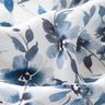 Tela viscosa Dobby con estampado digital de flores acuarela – marfil/azul vaquero claro,  thumbnail number 2