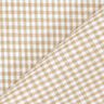 Tela de algodón Vichy - 0,2 cm – marrón claro,  thumbnail number 3
