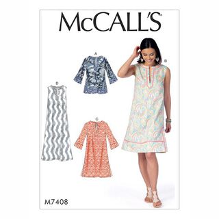 Túnica|vestido , McCalls 7408 | 42 - 52, 