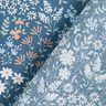 Algodón revestido Prado de flores de colores – azul vaquero claro/azul claro,  thumbnail number 5
