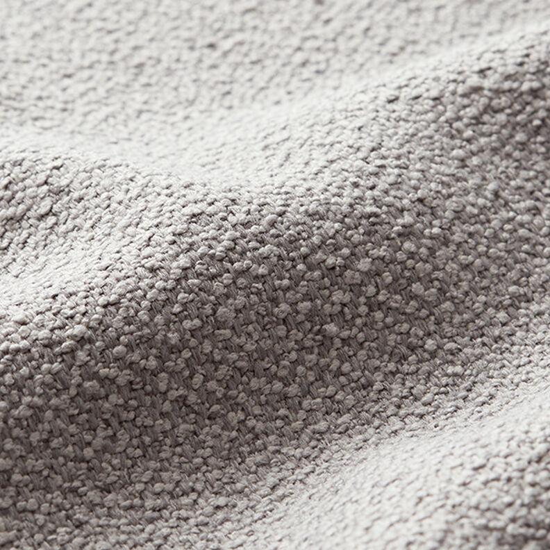 Tela de tapicería Bouclé fino – gris plateado,  image number 2