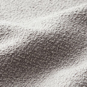 Tela de tapicería Bouclé fino – gris plateado, 