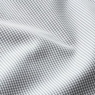Tela de algodón vichy – blanco/gris, 