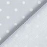 Tela de algodón Cretona Lunares – blanco/gris plateado,  thumbnail number 4