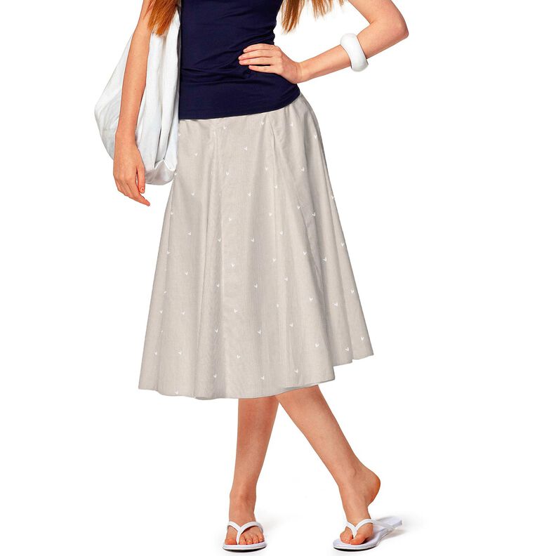 Popelina de algodón Corazones delicados – gris brumoso,  image number 6