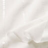Voile mezcla algodón-seda lentejuelas – blanco,  thumbnail number 7