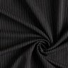 Tela para traje Rayas verticales tejidas Fina 5 mm – negro,  thumbnail number 2
