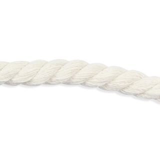 Cordel de algodón [ Ø 8 mm ] – blanco lana, 