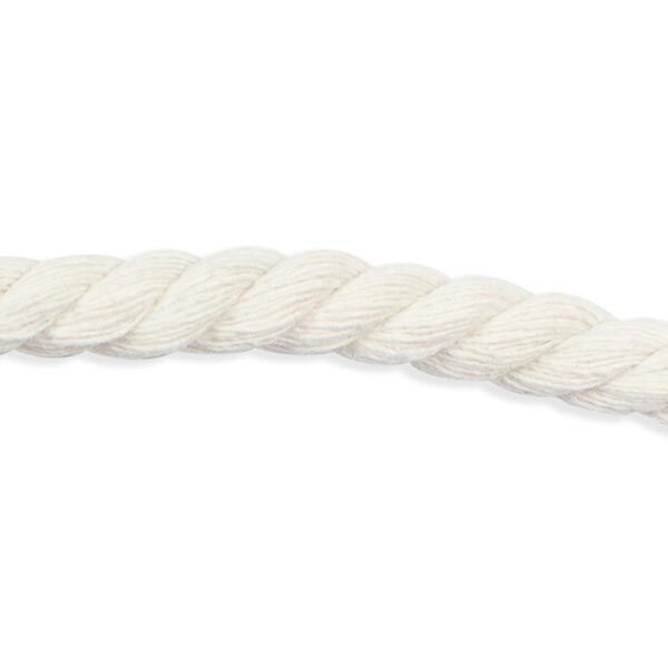 Cordel de algodón [ Ø 8 mm ] – blanco lana,  image number 1