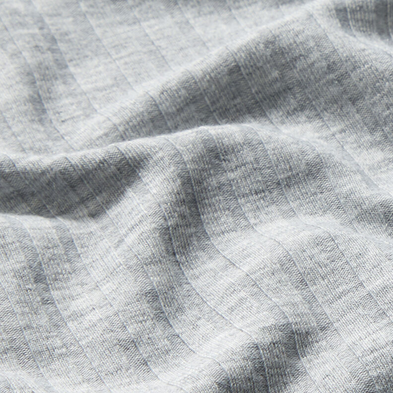 Punto acanalado liso – gris plateado,  image number 2