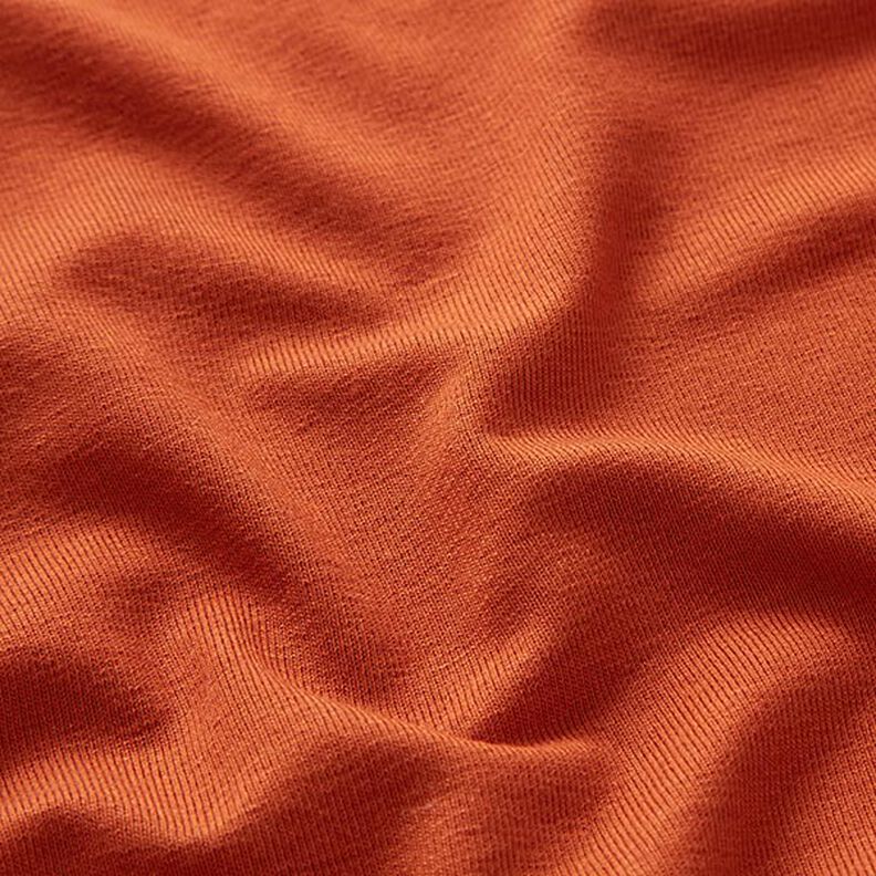 Tela de jersey de viscosa Ligera – terracotta,  image number 3