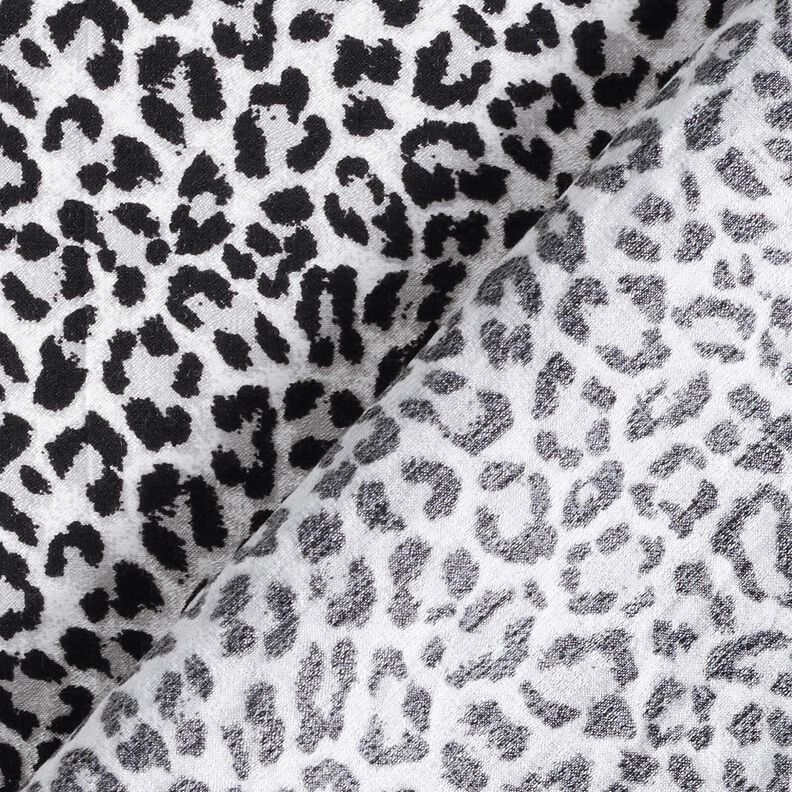 Mezcla viscosa estampado leopardo – gris,  image number 4