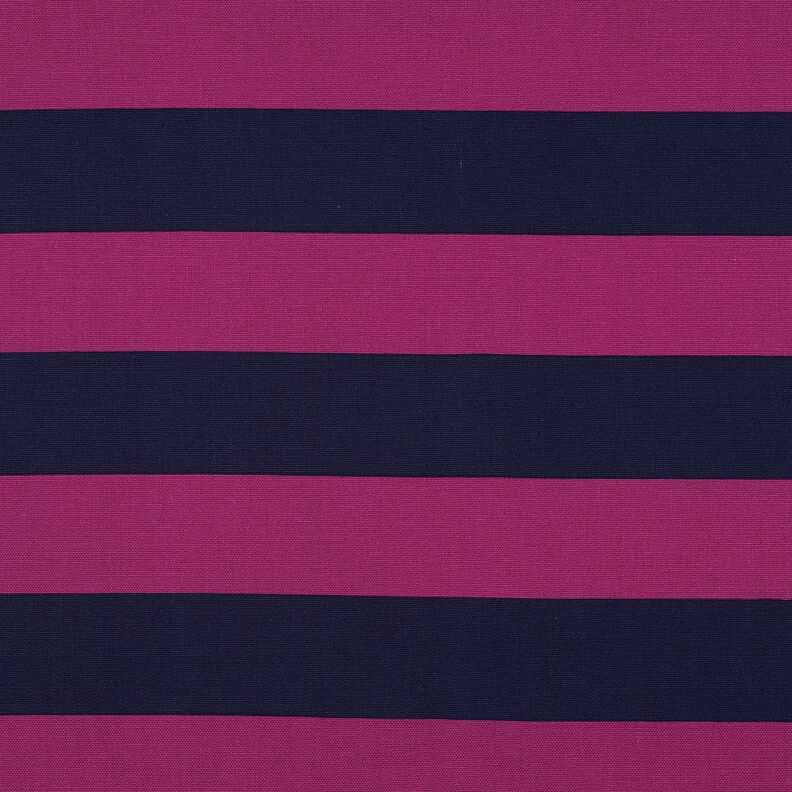 Tela decorativa Lona Rayas alegres &ndash; p&uacute;rpura/azul noche,  image number 1
