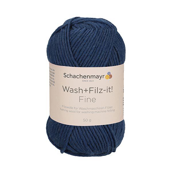 Wash+Filz-it! Fine, 50g (0125)  | Schachenmayr – azul,  image number 2