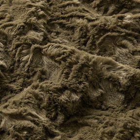 Piel sint&eacute;tica con estampado de diamantes &ndash; caqui, 