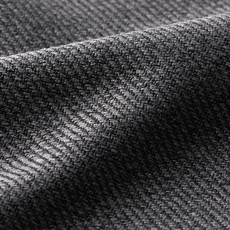 Tela de tapicería Aspecto de sarga – gris oscuro,  image number 2