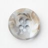 Botón de 4 agujeros jaspeado [Ø 15 mm] – azul baby/beige,  thumbnail number 1