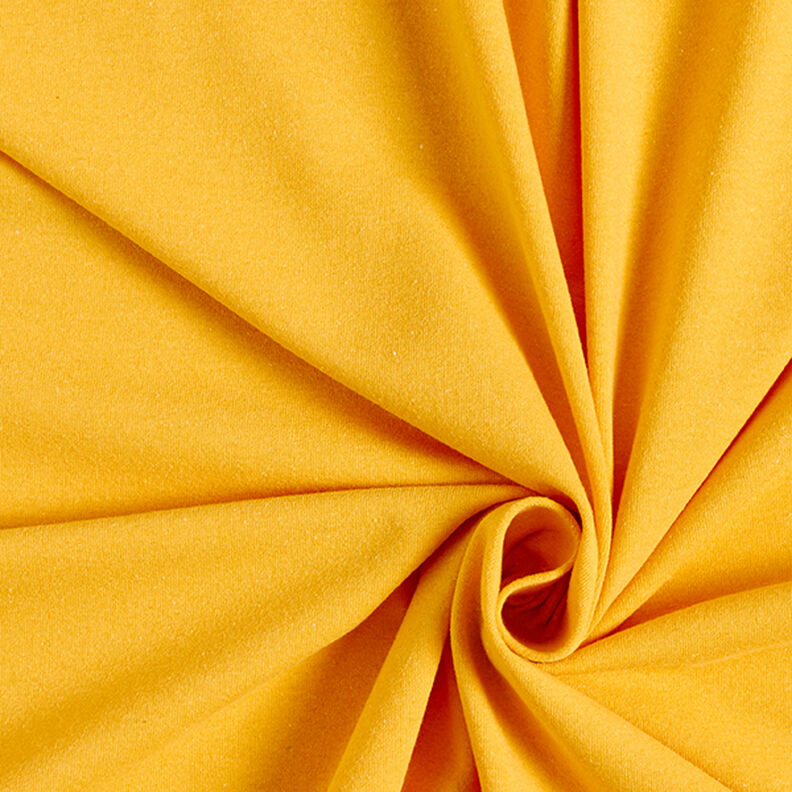Mezcla de jersey de algodón reciclado – amarillo curry,  image number 1