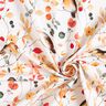 Tela de jersey de algodón Pájaros en las ramas Impresión digital – marfil,  thumbnail number 3