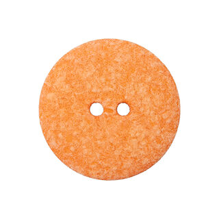 Botón de poliéster 2 agujeros  – naranja, 