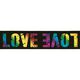Cinta elástica LOVE LOVE [ Ancho: 40 mm ] – negro/blanco,  thumbnail number 1