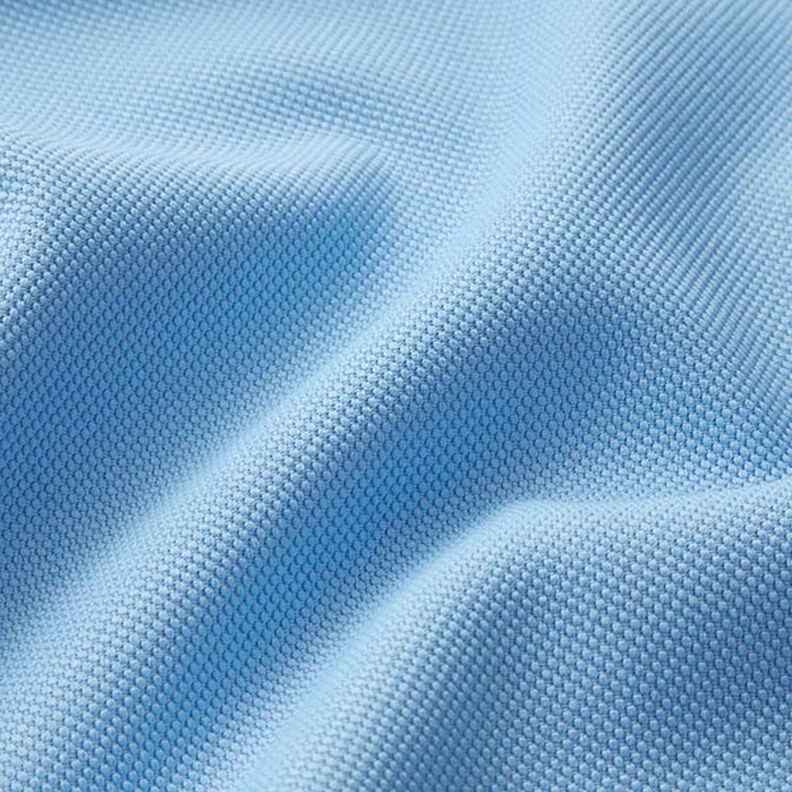 Tela de tapicería con estructura de nudos – azul claro,  image number 3